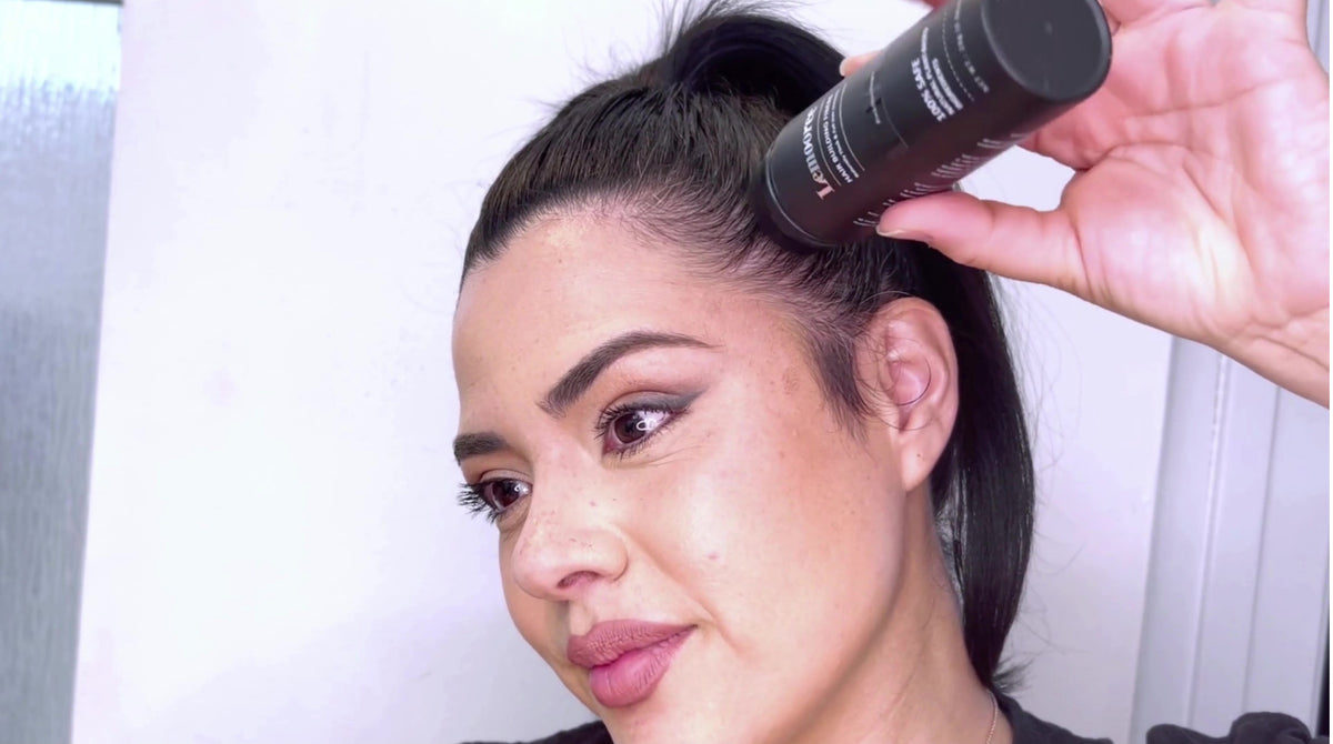 Cargar video: How to Use Lemooree Hair Building Fibers